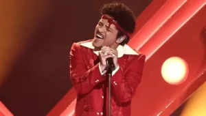 Bruno Mars拉斯維加斯開唱自嘲，全場笑翻