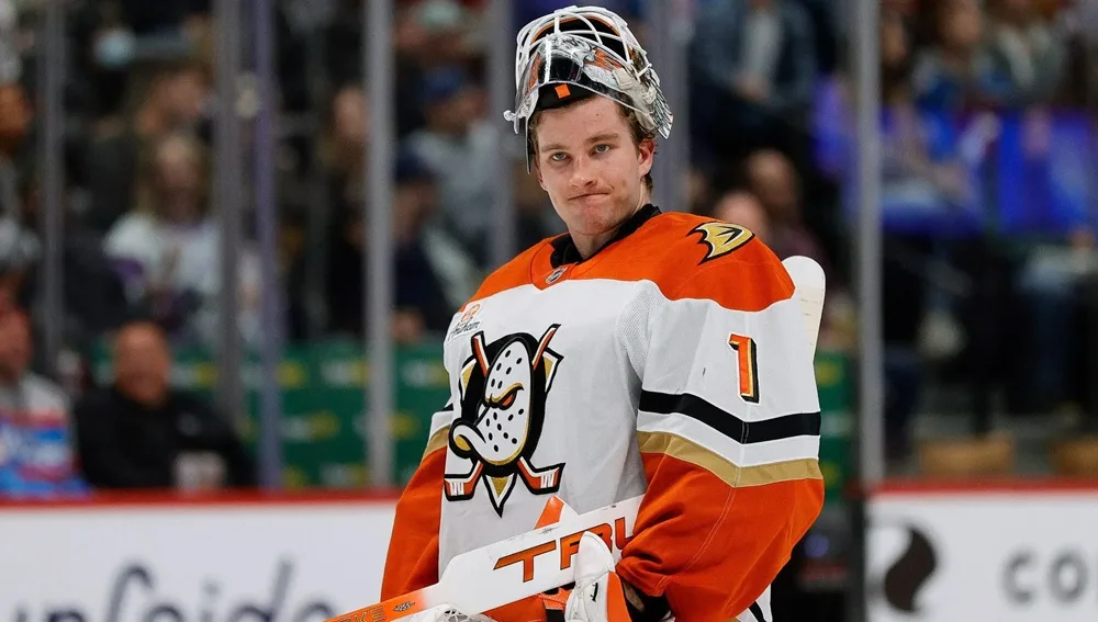 Lukas Dostal連擋Connor McDavid